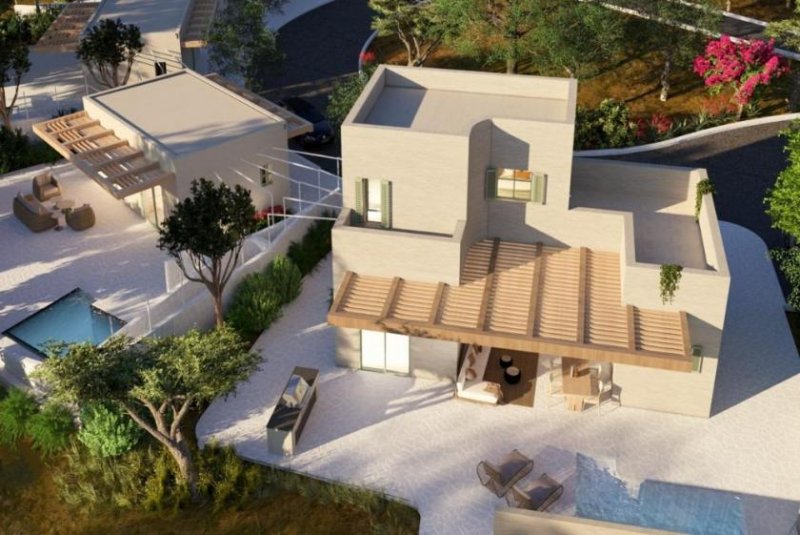 Litsarda Kreta, Litsarda: Neubau-Projekt! Villa mit Meerblick zu verkaufen Haus kaufen